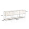 USM Haller Storage Cabinet Sideboard Haller Living Room Bedroom Stainless Steel Metal Board Modular Storage Shelf-No Keys