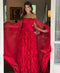 Sansa Strapless A-Line Lace Prom Dress Detachable Shawl  Customized Party Dress Floor-Length Zip Evening Dresses