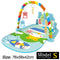 Baby Fitness Stand Music Play Gym Activity Toys Newborn Piano Crawling Blanket Pedal Game Pad Early Education 0-36 Months Gifts