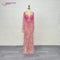 Elegant Long Sleeve Evening Dress for Women 2025 O-Neck Mermaid Wedding Party Luxury Beaded  Formal