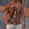Fashion 3D Horse Print Men's T-Shirt Quick Dry Short Sleeve Tees Summer Casual Man Clothing Tops Loose Oversized T-Shirt for Men