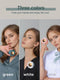 (Travel, shopping) Silent fan, adjustable, rechargeable and rotating, the best gift for summer