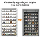 Non-woven dormitory door simple cabinet simple shoe rack multi-layer space saving and economical home dustproof box cabinet