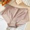 4pcs Sexy Lace Panties Women's Underpants Large Size Mid-Rise Waist Briefs Breathable Lift buttocks Female Underwear