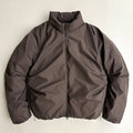 Y2K Autumn And Winter New American Fashion Double Zipper Solid Color Warm Oversize Down Jacket Men's Harajuku Couple Casual Coat