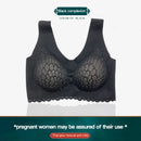 5D Women's Plus 4XL Latex Bra Seamless Bras For Women Underwear BH Push Up Bralette With Pad Vest Top Bra