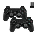 4K HD Wireless Controllers 40000+ Games 2.4G Arcade Console Support TF Card Expansion TV Mini Game Console Max 256GB for PS1
