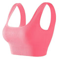 Seamless Knitted Sports Fitness Yoga Bra and Underwear