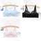 ALLTOOALL 3PC Women Sexy Lace Bras Plus Size Push Up Bralette Female Underwired Underwear Hollow Out Lingerie Embroidery Bra