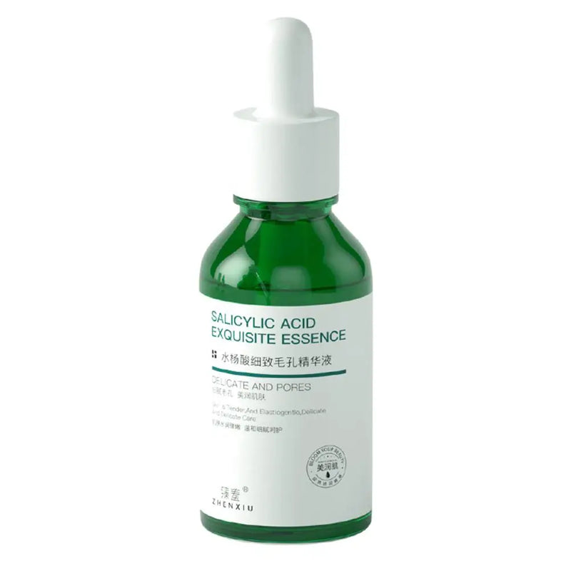 Salicylic Acid Pore Shrinking Essence Anti-acne Exfoliating Blackhead Remover Face Spot Removal Essence Beauty Health Skin Care