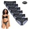 6pcs Women's Panties Sexy Underwear Women Briefs Brazilian Lingerie High Waist Female Underpants Plus Size