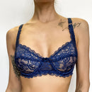ALLTOOALL 3PC Women Sexy Lace Bras Plus Size Push Up Bralette Female Underwired Underwear Hollow Out Lingerie Embroidery Bra