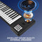 88 Key Portable Piano Handroll Electronic Piano Environmental Silicone Foldable Piano Home Practice for Travel Beginners