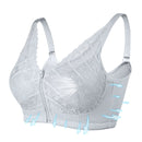LERVANLA 2566 Strong Breathability Mastectomy Bra Women with Pocket Breast Form Pads Included Adjustable Cotton Comfort  Large