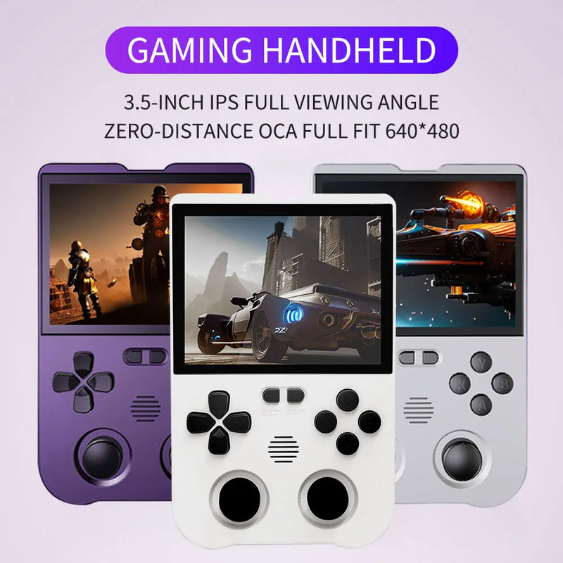 Coopreme XU10 Handheld Game Console 3.5" IPS Screen 3000mAh Battery Linux System Magicx Portable Video Game Console