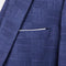 Blue Men's Plaid Blazer Jacket and Vest with Pants, Gray & Burgundy Available, Asian Size Mens Three Piece Set