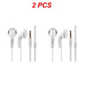 New Vido High Quality Wired Earphones Soundtrack Stereo Headset Game Headset Bass Noise Headphones Study Sports Headphone