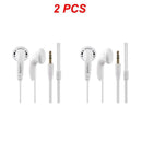 New Vido High Quality Wired Earphones Soundtrack Stereo Headset Game Headset Bass Noise Headphones Study Sports Headphone