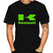 Kawasaki Logo Motorcycle Men Summer T-shirt 100% Cotton Women Tee Shirts 2024 New Fashion Short Sleeve Sport Male Clothing Tops