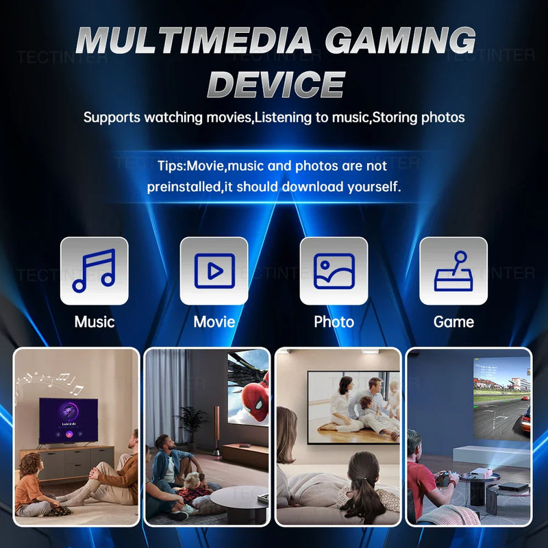Video Game Console Built-in 40000 Games  Wireless Controller TV Game Stick 4K HD Retro Mini Handheld Game Player