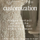 DREAM Customized Simple Spaghetti Straps Sexy Boho Mermaid Wedding Dress High Slit Backless Bohemian Bride Vestidos De Noiva