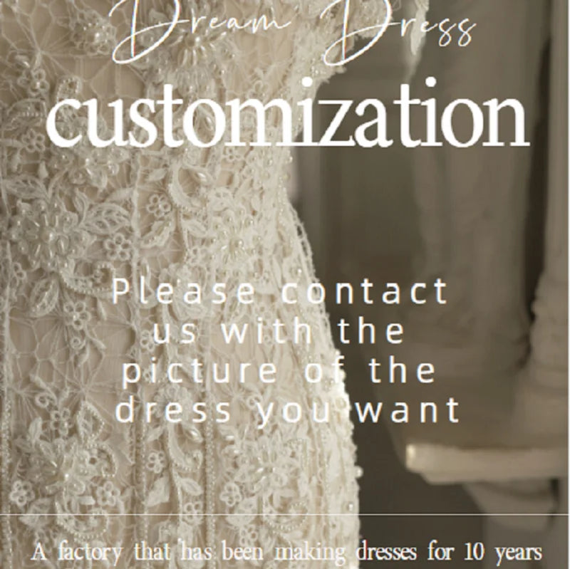 DREAM Customized Simple Spaghetti Straps Sexy Boho Mermaid Wedding Dress High Slit Backless Bohemian Bride Vestidos De Noiva