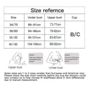 ALLTOOALL 3PC Women Sexy Lace Bras Plus Size Push Up Bralette Female Underwired Underwear Hollow Out Lingerie Embroidery Bra