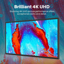 HOT SALE 55" 4K Commercial Grade Smart Exterior TVs Built DVB-T2/S2 Android System