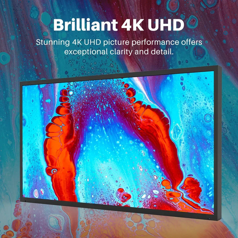 HOT SALE 55" 4K Commercial Grade Smart Exterior TVs Built DVB-T2/S2 Android System