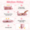 Baby Bathtub,Baby Bath Tub with Soft Cushion & Thermometer,Baby Bathtub Newborn to Toddler 0-36 Months,Portable Travel Baby Tub