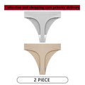 CINOON 2Pcs/Lot Women Sexy 5 Color Panties Low-waist Comfort Underwear G String Thong Breathable Lingerie Temptation Intimates