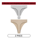 CINOON 2Pcs/Lot Women Sexy 5 Color Panties Low-waist Comfort Underwear G String Thong Breathable Lingerie Temptation Intimates