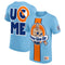Men's Blue John Cena Farewell Tour 2025 Los Angeles T-Shirt Summer Short Sleeve Men Tee Shirts 2025 New Children Clothes Tops