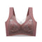 Top High Quality Lace Ladies Underwear Sexy and Comfortable No Steel Rings Fixed Cups Gathered Small Large Size Bra Thin Section