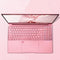 Stylish Pink 15.6" Laptop: Windows 10 Office Education Intel Celeron N5095, 16GB RAM, 1TB SSD, Dual WiFi, Narrow Bezels.