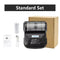 GOOJPRT 80mm Mini Thermal Receipt Printer Portable Mobile Ticket Bill Printer For Android IOS Windows Wireless Bluetooth Printer
