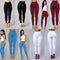 Hot Women Pencil Stretch Slim Denim Skinny Jeans Pants High Waist Jeans Trousers