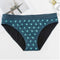 1pcs Girls Children Cotton Menstrual Panties For Teenager Printing Fabric Underwear 4-Layer Medium Flow Absorption Ladies Briefs