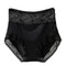 Plus Size Satin Panties Women's New Sexy High Quality Satin Transparent Mesh Women Underwear No Trace Big Briefs Large Sizes