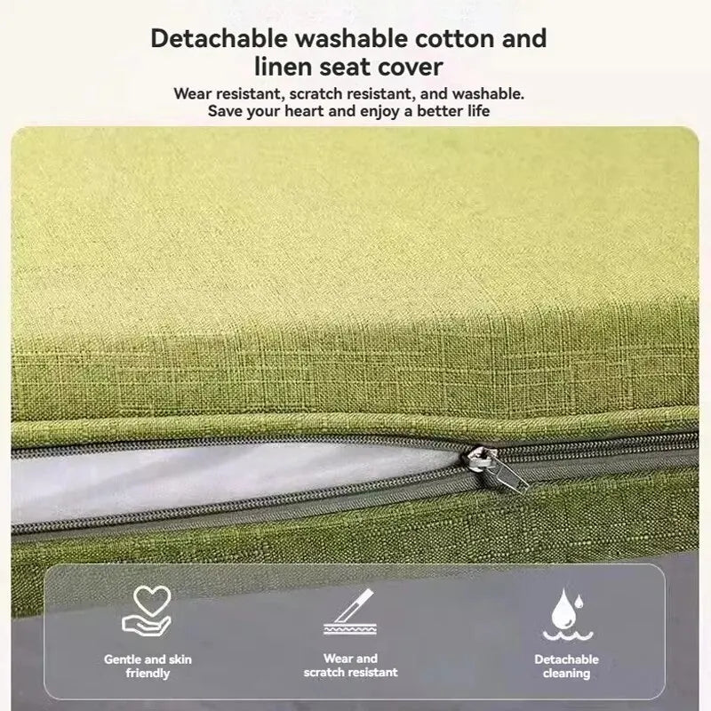 Sofa Bed, Multifunctional Dual-purpose Fabric Sofa, Foldable Small Unit Living Room, Office, Lunch Break, Nap, Single Bed