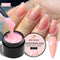 MEET ACROSS 8ml Aurora Extension Nail Gel Polish Glitter Sparkling Nail Art Semi Permanent Building Gel For Nails Manicure
