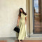 Irregular Elegant Pleated Midi Dress For Women Fashion Street Short Sleeve Patchwork Long Dress Casual Office Lady Neck Vestidos