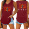 Bruce Springsteen and E Street 2025 Tour Tank V-neck Female Vest Loose Oversized Women No Sleeves Top