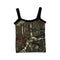 American retro punk aesthetic lace leopard print camisole top sexy slim fit chic hottie crop tops Harajuku Y2K aesthetic Clothes