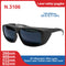 laser glasses 190-2000nm 10600nm OD6 CO2 Laser Protection goggles 1064 532 200-2000nm IPL Laser Safety Glasses  Laser protection