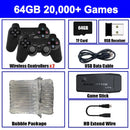 Video Game Console Built-in 40000 Games  Wireless Controller TV Game Stick 4K HD Retro Mini Handheld Game Player