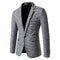 Autumn and Winter New Men's Fashion Casual Men's Suit Plaid Small Blazer Jacket