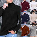 Winter Men's Turtleneck Sweater 2022 New Knitwear Large Size Clothes Casual Pullovers Personality Fashion Cold Shirts