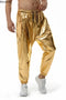 2025 Men's Shiny Metallic Jogger Sweatpants Hip Hop Wet Look Trousers Men Club Party Festival Prom Streetwear Pantalones Hombre