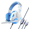 SW-G830 Wired Gaming Headphones With Mic Adjustable PC Bass Stereo Low latency Gamer Headset For PS4 PS5 Xbox Smartphone Laptop